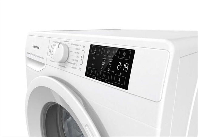 HISENSE LAVATRICE 10KG INVETER 1400 GIRI VAPORE CLASSE A WFGE101439VM