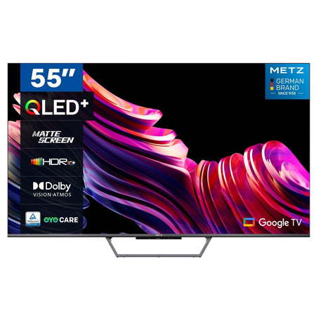 Metz TV 55" QLED+ Smart TV 4K UHD con Google TV
