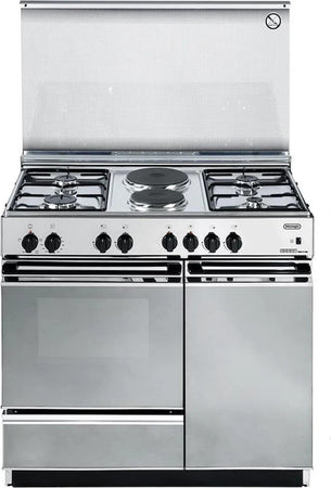 De'Longhi Cucina SEX8542NEDM a Gas 4 Fuochi 2 Piastre Forno 8 Elettrico 6cm Inox SEX8542NEDM