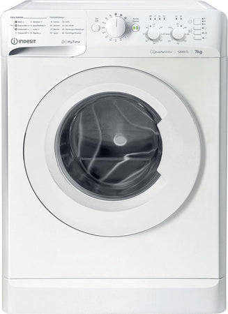 INDESIT LAVATRICE 7KG INVERTER A 1200GIRI MTWC 71296 W IT