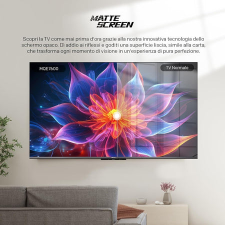 Metz TV 55" QLED+ Smart TV 4K UHD con Google TV