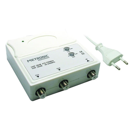 Onebby Amplificatore Segnale TV UHF VHF con Filtro 4G LTE