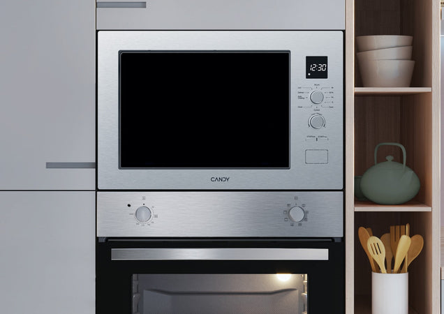 Candy CA38FL7NWXW Forno a Microonde da incasso con grill 25L 850 W Acciaio inox