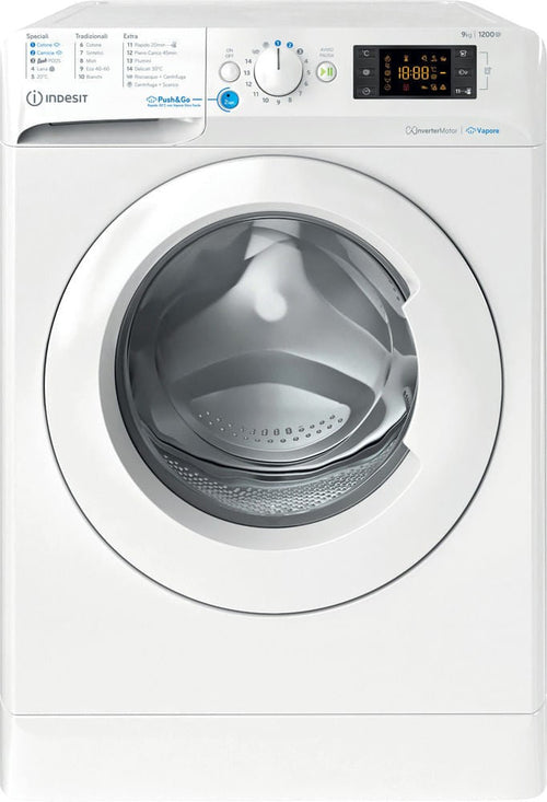 Indesit Lavatrice BWE 91296X WV IT 9kg Classe A 1200 Giri Carica Frontale Bianco