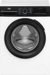 Beko Lavatrice BMEPWU4841B Frontale 8 kg Classe A 1400 Giri EnergySpin Nero e Bianco