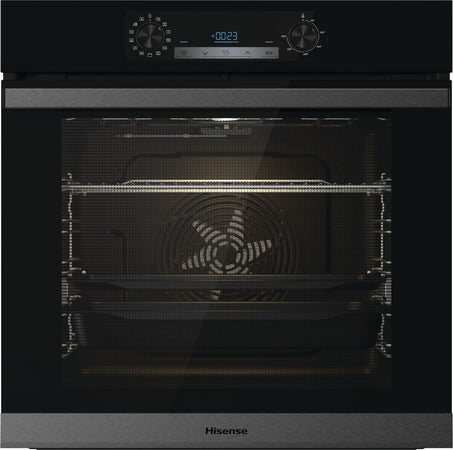 Hisense BSA65226AB Forno Elettrico da Incasso Ventilato a Vapore con Grill 77 litri 3500 W Classe A Nero