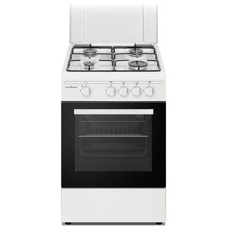 Schaub Lorenz SS450GW Cucina a Gas 5050 Cm 4 Fuochi a Gas Forno a Gas Bianca