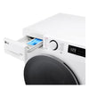 Lg Lavasciuga D4R5010TSWS 10/6 kg 1400 Giri Classe D TurboWash Vapore Bianco