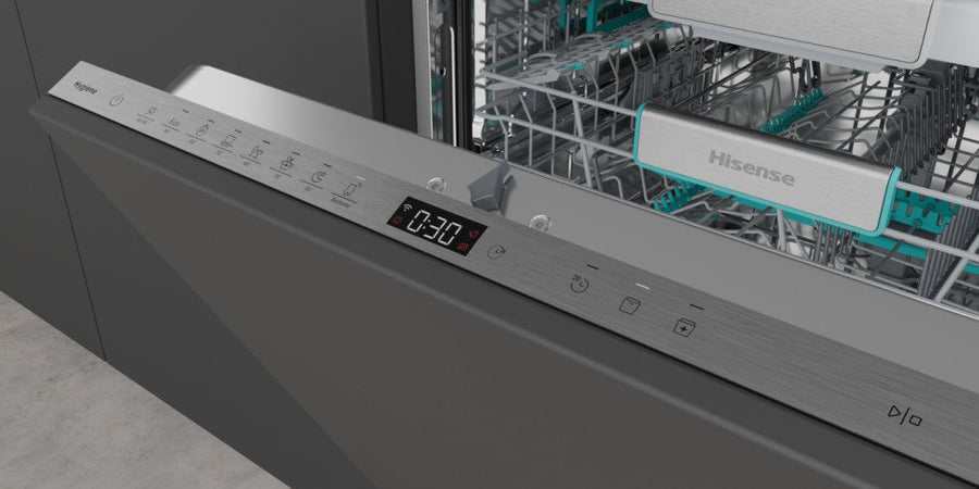 Hisense HV693A65AD Lavastoviglie da Incasso a Scomparsa totale 16 Coperti 3 Cestelli Inverter Classe A