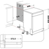 HOTPOINT LAVASTOVIGLIE LIBERA INSTAL.14 COPERTI E INOX H2F HL626 X