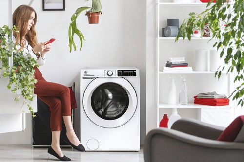 Hoover H-WASH 500 Lavatrice 7kg Caricamento Frontale 1300 Giri Wi-Fi Classe A Bianca