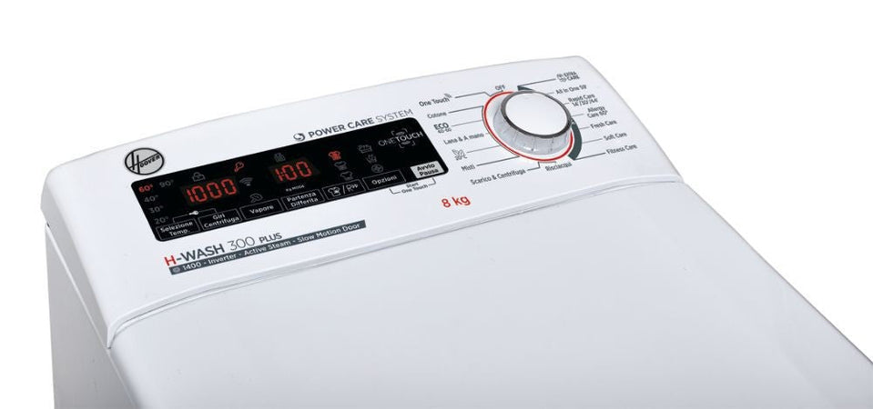 Hoover H3TSM48TAMCE-11 Lavatrice Caricamento dallalto 8 kg Centrifuga 1400 Giri Inverter Classe B