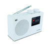 Metronic 477252 Radio digitale DAB+ e FM RDS con schermo a colori e ingresso audio Bianca
