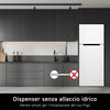 FRIGO 2P.LG GTF744PZPED 78CM CE.E NOFROST D.ACQUA SILVER