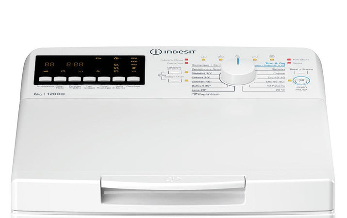 INDESIT LAVATRICE CARICA DALL'ALTO 6KG B 1200GIRI BTW S6251P IT/1