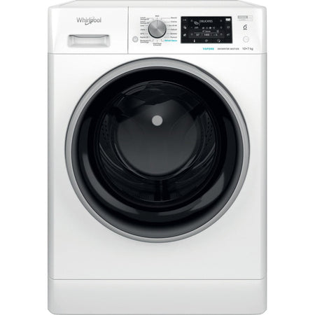 WHIRLPOOL LAVASCIUGA 10KG 6SENSO VAPORE 1400GIRI C FFWDD 107448 WBS IT