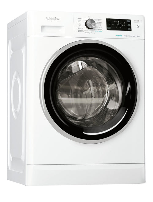 Whirlpool FFBR9629BSVIT Lavatrice 9 kg Centrifuga 1200 Giri Inverter Vapore Classe A - FFB R9629 BSV IT