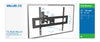 Valueline VLMFM3L Supporto Universale Nero 100x100mm
