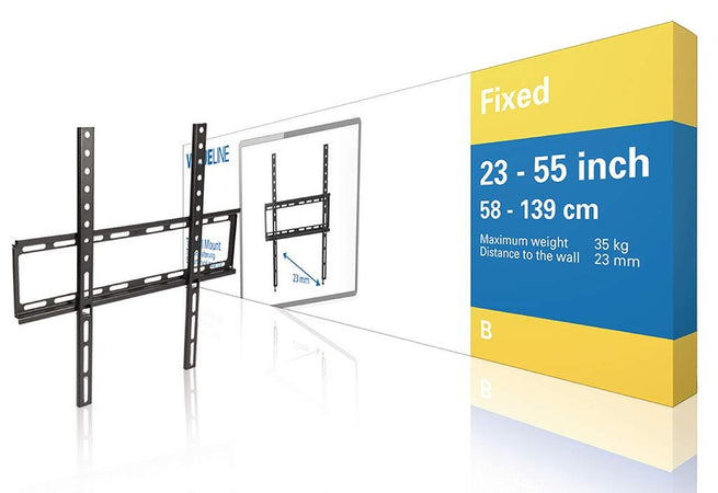 Onebby Supporto a Parete per Televisore