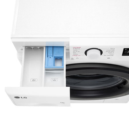 Lg Lavatrice F4R3013NSWB 13 kg Classe A 1400 Giri AI DD Bianco