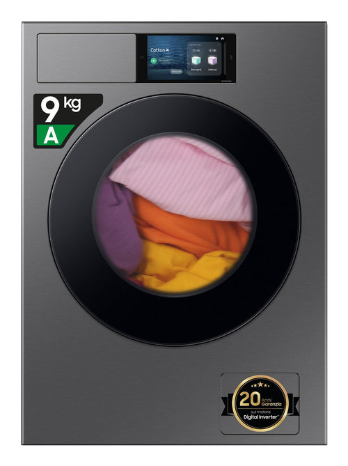 Samsung WF90F09C4SU3: Lavatrice 9kg, Risparmio Energetico