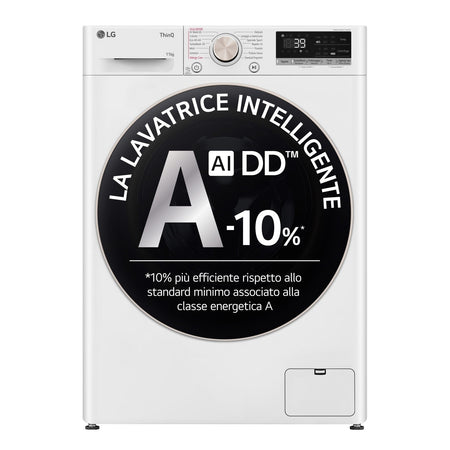 Lg Lavatrice F4R7011TSWG 11kg Classe A 1400 Giri Carica Frontale AI DD TurboWash
