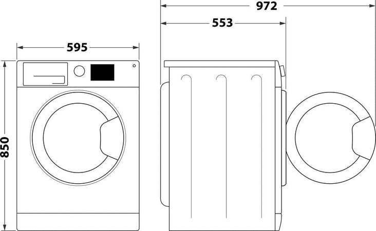 INDESIT LAVATRICE 7KG INVERTER A 1200GIRI MTWC 71296 W IT
