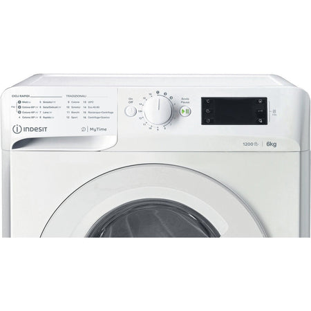 INDESIT LAVATRICE 6KG MY TIME F1200GIRI MTWSE 61251 W IT
