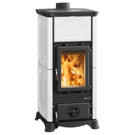 La Nordica Stufa a Legna Emiliana Bianco Infinity 45.3cm