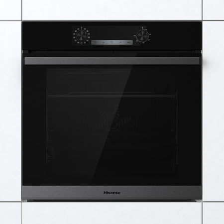 Hisense BSA65226AB Forno Elettrico da Incasso Ventilato a Vapore con Grill 77 litri 3500 W Classe A Nero