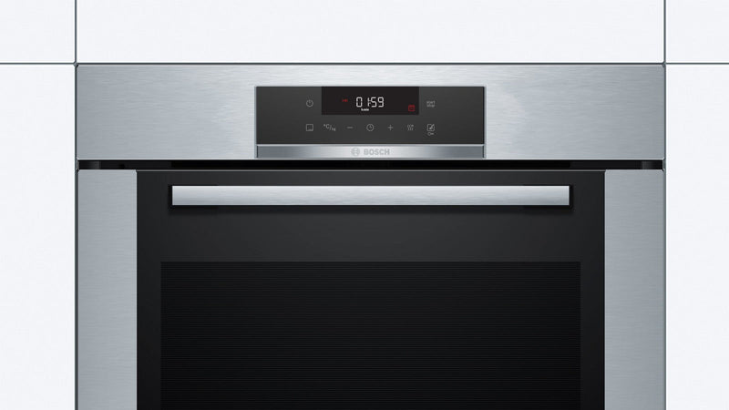 Bosch Serie 4 HBA372BS0 Forno da Incasso Elettrico Ventilato 71L Acciaio Inox