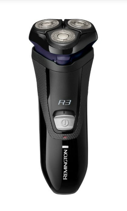 Remington R3002 Rasoio Elettrico 3 Testine Rotazione Trimmer Nero/Grigio