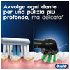 Oral-B Vitality Pro Duo Adulto Spazzolino rotante-oscillante Nero/Blu/Bianco