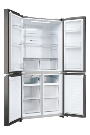FRIGO HAIER HCR3818ENMD 4P. 467LT CE.E NOF INV DISP D.INOX