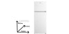 Midea Frigorifero Bianco Combinato MDRT645MTE01E 463L No Frost Classe E Bianco 188x70cm