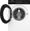 Beko Lavatrice BMEPWU4841B Frontale 8 kg Classe A 1400 Giri EnergySpin Nero e Bianco