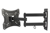 Valueline Supporto TV 100x100mm 400x400mm Acciaio Nero