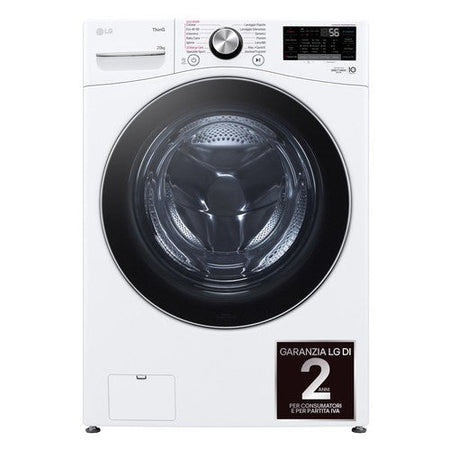LG F0P3020TSWC Lavatrice 20 kg XL Centrifuga 1000 Giri Inverter Vapore Wi-Fi AI DD Classe B