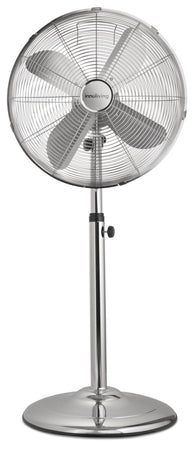 10Innoliving Ventilatore Domestico Cromo 40 cm