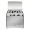 Glem Gas UN965MI Cucina a Libera installazione 9060 Piano Cottura 5 Fuochi Forno Elettrico 101 L Classe A Inox