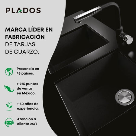 Plados & Telma Monolitico Cucina in Quarzo e Acrilico