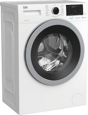 BEKO LAVATRICE 8KG STEAMCURE C INVERTER VAPORE 1400GIRI WUY81436SI-IT