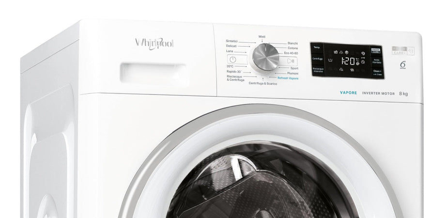 Whirlpool FFB846SVIT Lavatrice 8 Kg Centrifuga 1400 Giri Inverter Classe A