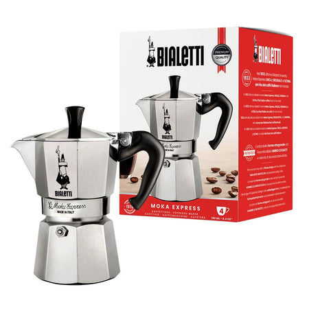 Bialetti Caffettiera Moka Express 4 Tazze 0001164