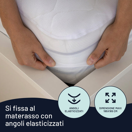 Imetec Scaldasonno Adapto Maxi Matrimoniale 195x165 cm