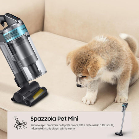 Samsung Aspirapolvere SenzaFilo Jet 75 VS20B75AGR1 200w Silver