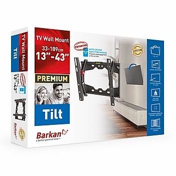 Barkan Mounting Systems E210+ Supporto TV 13-43 Pollici
