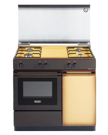DeLonghi SGK854NM Cucina libera installazione 8650 Piano Cottura 4 Fuochi Forno a Gas 44L Classe A Copertone