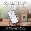 LG F0P3020TSWC Lavatrice 20 kg XL Centrifuga 1000 Giri Inverter Vapore Wi-Fi AI DD Classe B