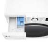 Lg Lavasciuga D4R5010TSWS 10/6 kg 1400 Giri Classe D TurboWash Vapore Bianco